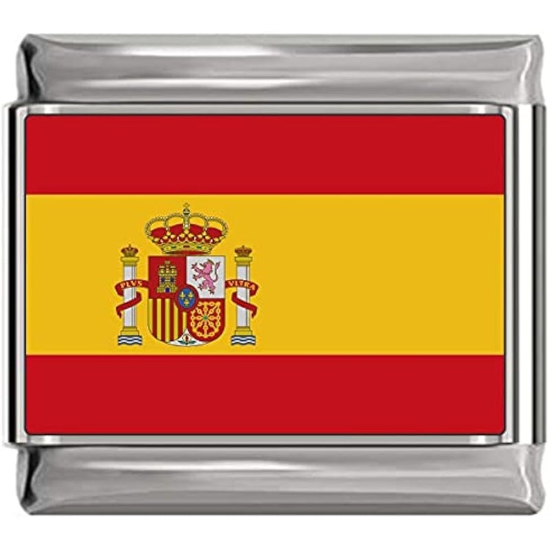 Arabest Spain Flag Italian Charm - Image 1